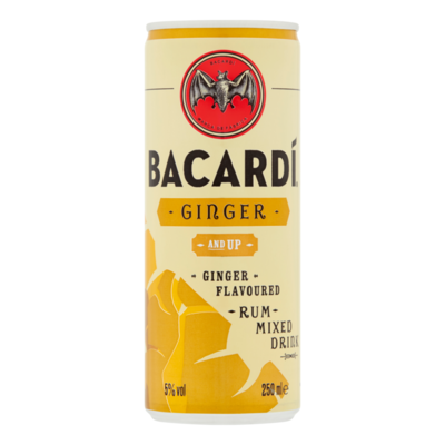 Bacardí Ginger and Up